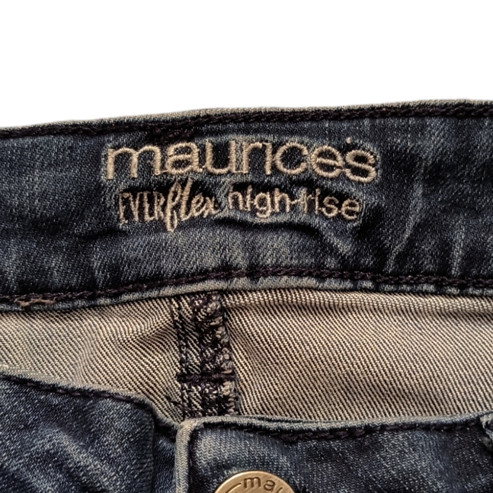 Maurices Ever Flex High Rise Skinny Jeans Size 8 - Picture 4 of 8